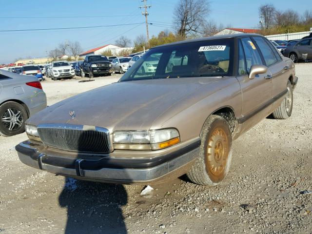 1G4CW52L1R1600710 - 1994 BUICK PARK AVENU BEIGE photo 2