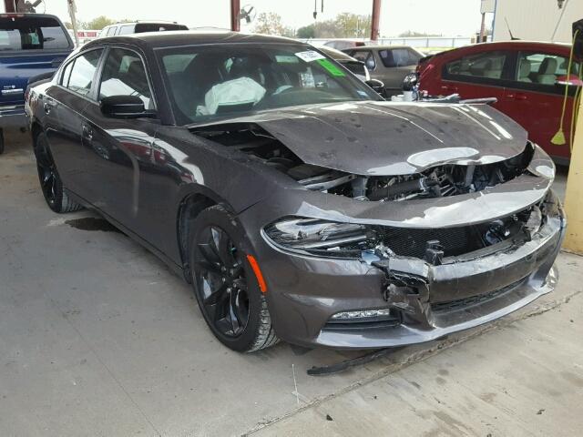 2C3CDXHG2GH319213 - 2016 DODGE CHARGER SX GRAY photo 1