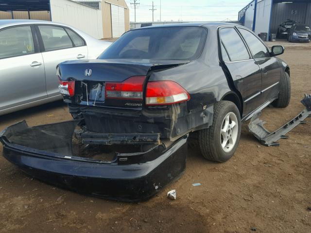 1HGCG16551A052545 - 2001 HONDA ACCORD EX BLACK photo 4