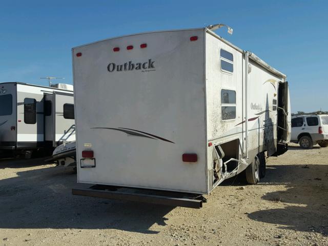 4YDT31R217S630815 - 2007 KEYSTONE OUTBACK WHITE photo 4