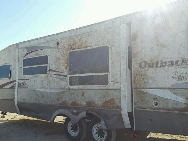 4YDT31R217S630815 - 2007 KEYSTONE OUTBACK WHITE photo 9