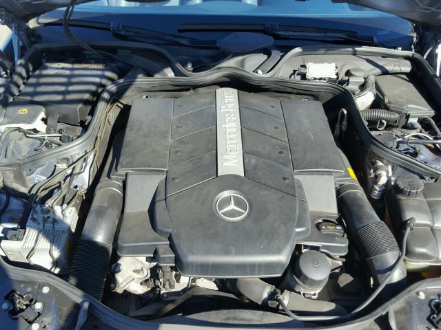 WDBUH83J14X116106 - 2004 MERCEDES-BENZ E 500 4MAT BLUE photo 7