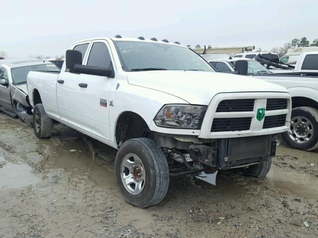 3C6UD5HL6CG284677 - 2012 DODGE RAM 2500 S WHITE photo 1