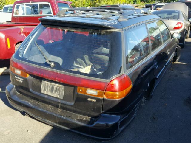 4S3BK6759W6301251 - 1998 SUBARU LEGACY GT BLACK photo 4