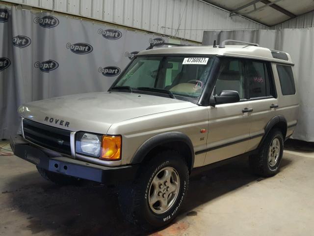 SALTY12461A295864 - 2001 LAND ROVER DISCOVERY BEIGE photo 2