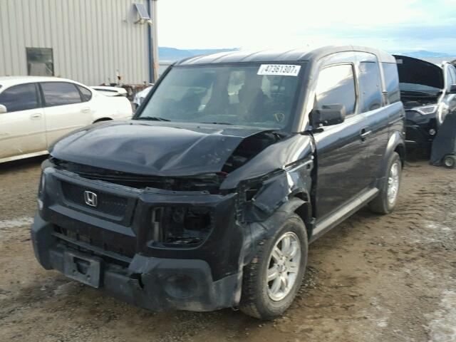 5J6YH28726L004674 - 2006 HONDA ELEMENT EX BLACK photo 2