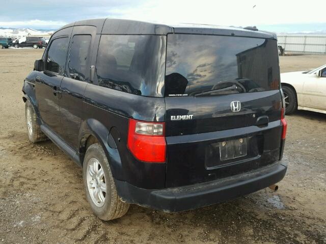 5J6YH28726L004674 - 2006 HONDA ELEMENT EX BLACK photo 3