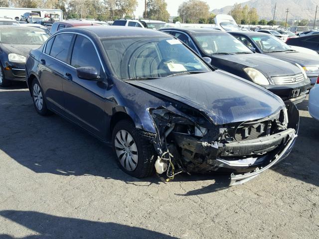 1HGCP26329A066323 - 2009 HONDA ACCORD LX BLUE photo 1