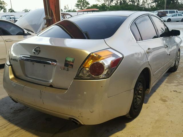 1N4AL2AP1CN464544 - 2012 NISSAN ALTIMA BAS SILVER photo 4