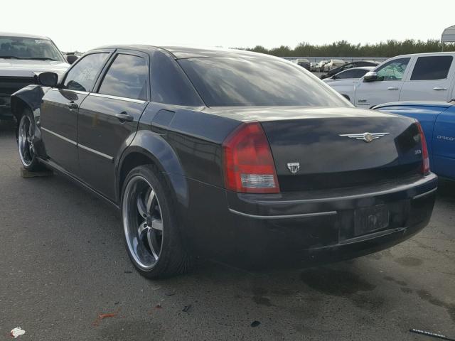 2C3KA43R77H732160 - 2007 CHRYSLER 300 BLACK photo 3