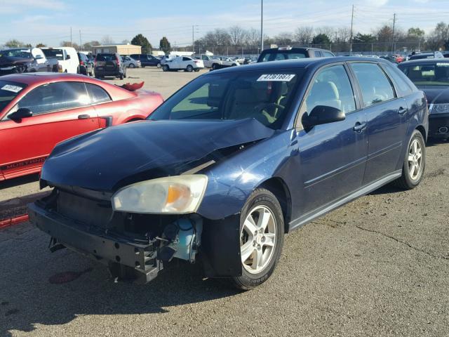 1G1ZT64894F176610 - 2004 CHEVROLET MALIBU MAX BLUE photo 2