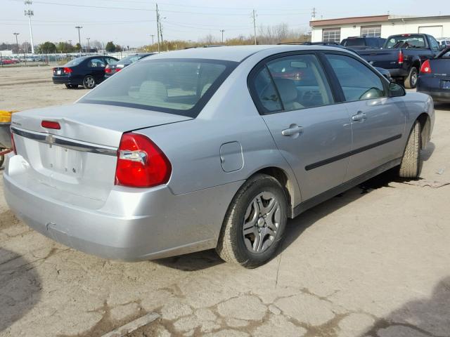 1G1ZS52FX5F328359 - 2005 CHEVROLET MALIBU SILVER photo 4