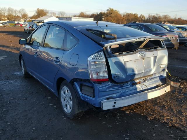 JTDKB20U777651872 - 2007 TOYOTA PRIUS BLUE photo 3