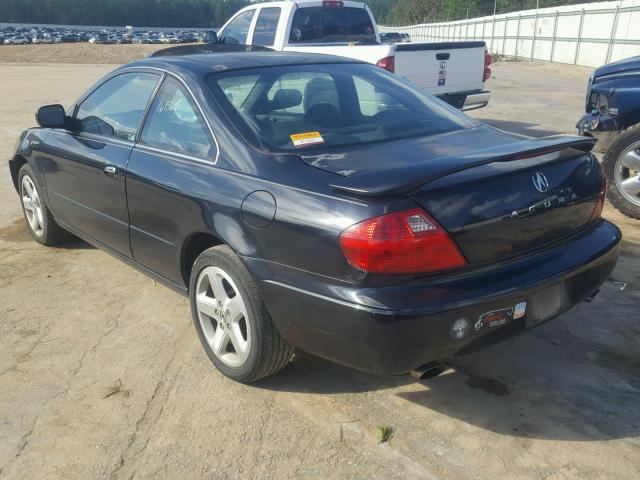 19UYA42711A021731 - 2001 ACURA 3.2CL TYPE BLACK photo 3