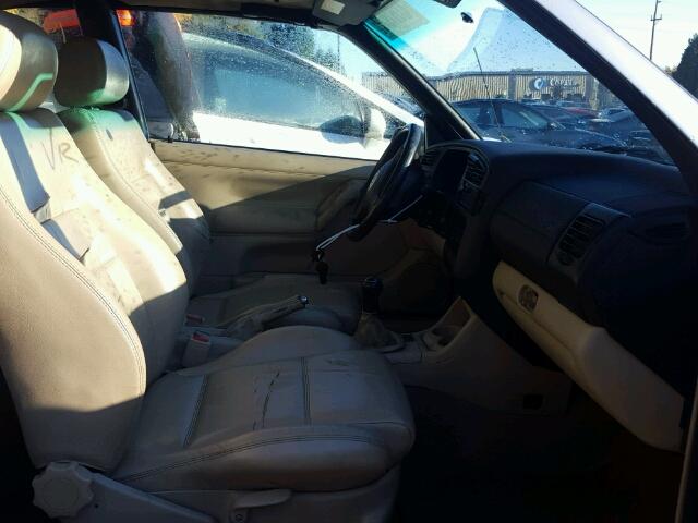 3VWDC21V91M803903 - 2001 VOLKSWAGEN CABRIO GLX 棕色 照片 5