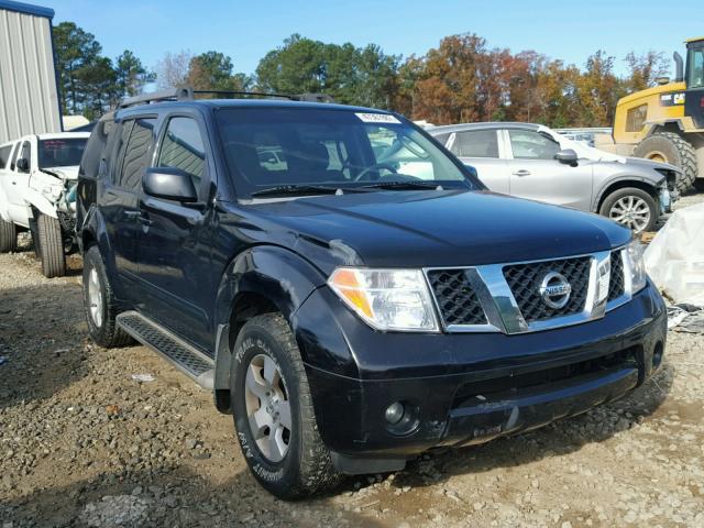 5N1AR18U97C630398 - 2007 NISSAN PATHFINDER BLACK photo 1