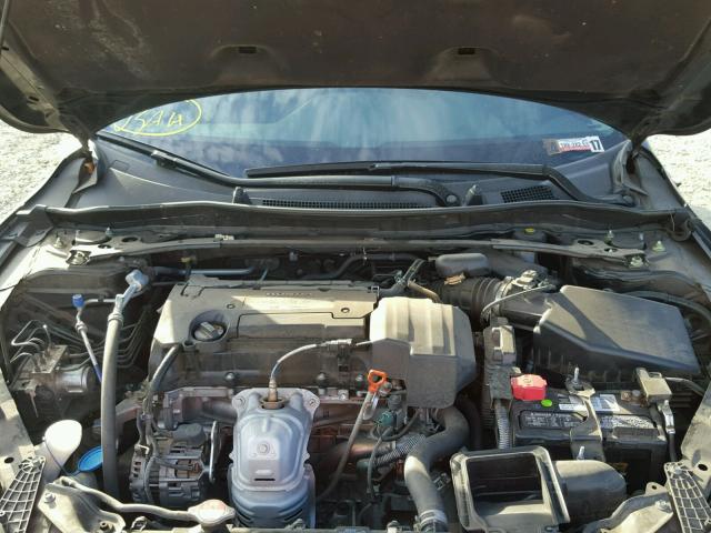 1HGCR2F89DA059500 - 2013 HONDA ACCORD EXL BLACK photo 7