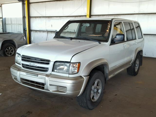 JACDJ58XX17J18979 - 2001 ISUZU TROOPER S WHITE photo 2