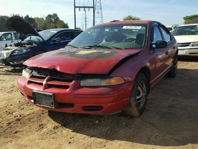 1B3EJ46XXVN505571 - 1997 DODGE STRATUS RED photo 2