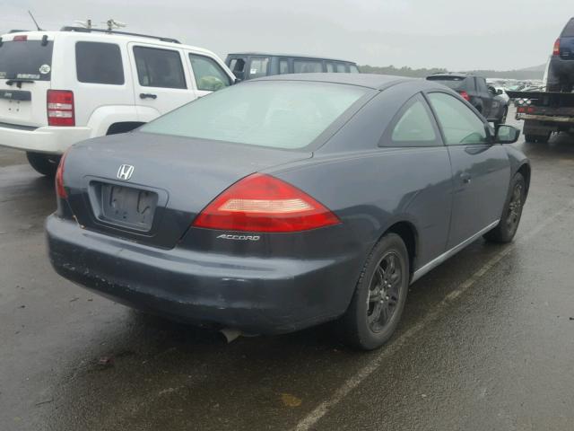 1HGCM72305A011441 - 2005 HONDA ACCORD LX GRAY photo 4