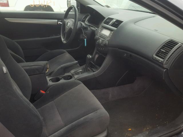 1HGCM72305A011441 - 2005 HONDA ACCORD LX GRAY photo 5