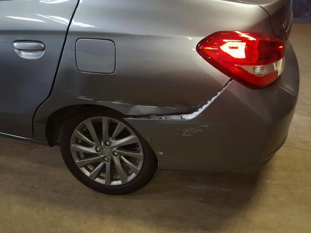 ML32F3FJ0JHF13671 - 2018 MITSUBISHI MIRAGE G4 Boz foto 9