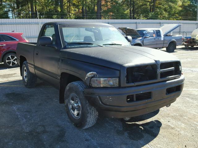 1B7HC16X41S683167 - 2001 DODGE RAM 1500 BLACK photo 1