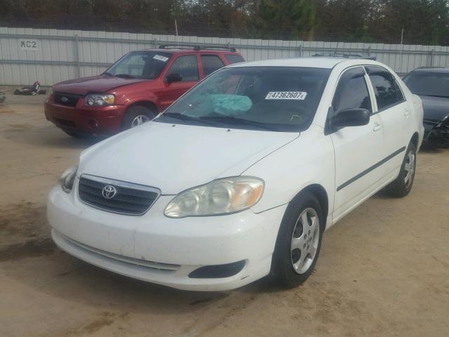 JTDBR32E960078486 - 2006 TOYOTA COROLLA CE WHITE photo 2