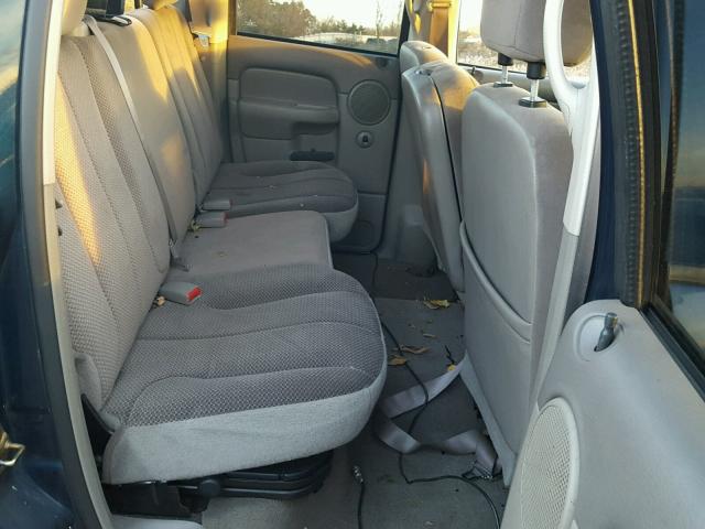 3D7KU28C04G167828 - 2004 DODGE RAM 2500 S BLUE photo 6