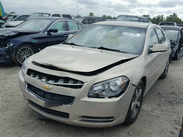 1G1ZC5E08CF169133 - 2012 CHEVROLET MALIBU 1LT GOLD photo 2