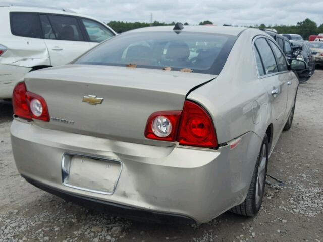 1G1ZC5E08CF169133 - 2012 CHEVROLET MALIBU 1LT GOLD photo 4