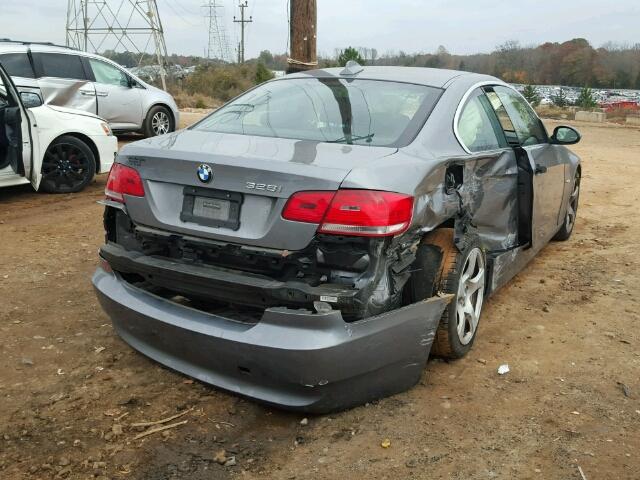 WBAWV13509P122416 - 2009 BMW 328 I SULE GRAY photo 4