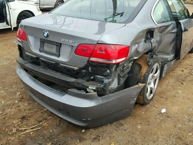 WBAWV13509P122416 - 2009 BMW 328 I SULE GRAY photo 9