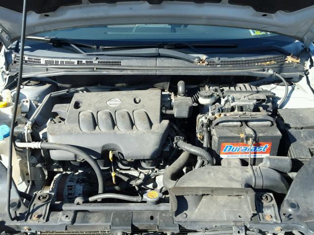 3N1AB61EX7L604747 - 2007 NISSAN SENTRA GRAY photo 5