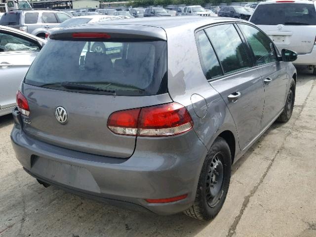 WVWDB7AJXEW009854 - 2014 VOLKSWAGEN GOLF 黑色 照片 4