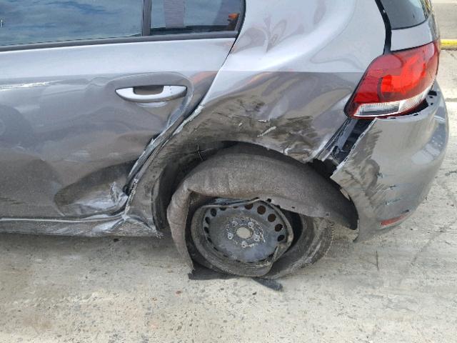 WVWDB7AJXEW009854 - 2014 VOLKSWAGEN GOLF 黑色 照片 9