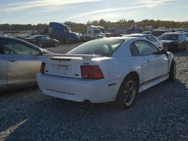 1FAFP42X84F121469 - 2004 FORD MUSTANG GT WHITE photo 4