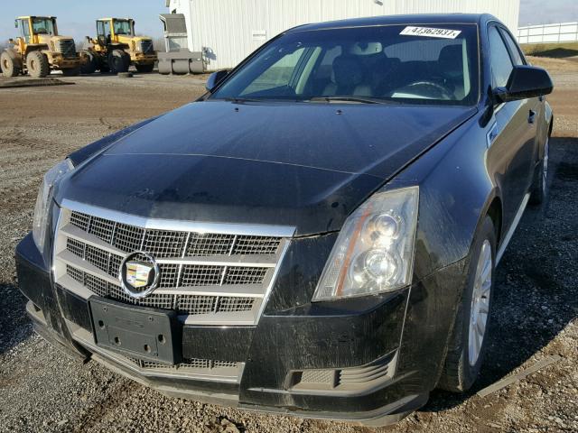 1G6DA5EY2B0161983 - 2011 CADILLAC CTS BLACK photo 2