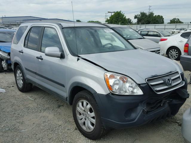 JHLRD77895C032101 - 2005 HONDA CR-V EX SILVER photo 1