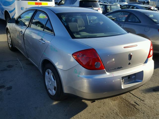 1G2ZF57B284153823 - 2008 PONTIAC G6 VALUE L SILVER photo 3