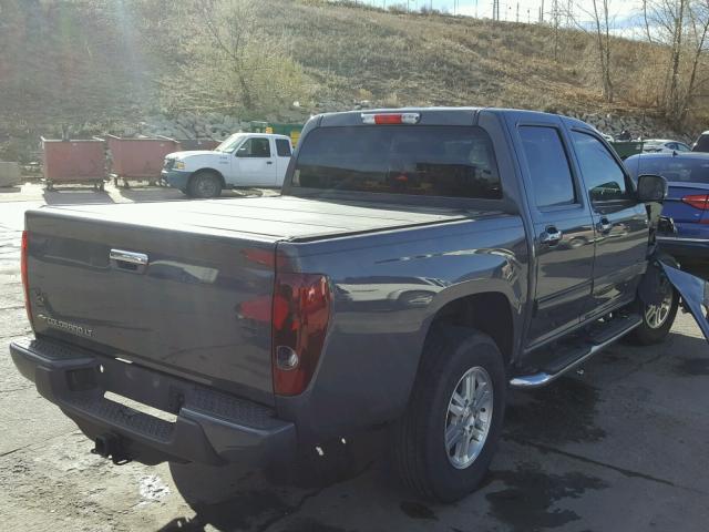 1GCHTCFE0C8127318 - 2012 CHEVROLET COLORADO L GRAY photo 4