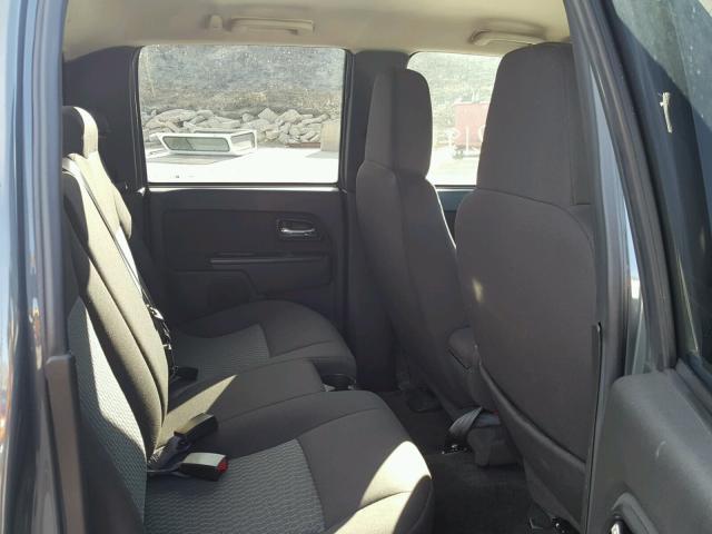 1GCHTCFE0C8127318 - 2012 CHEVROLET COLORADO L GRAY photo 6