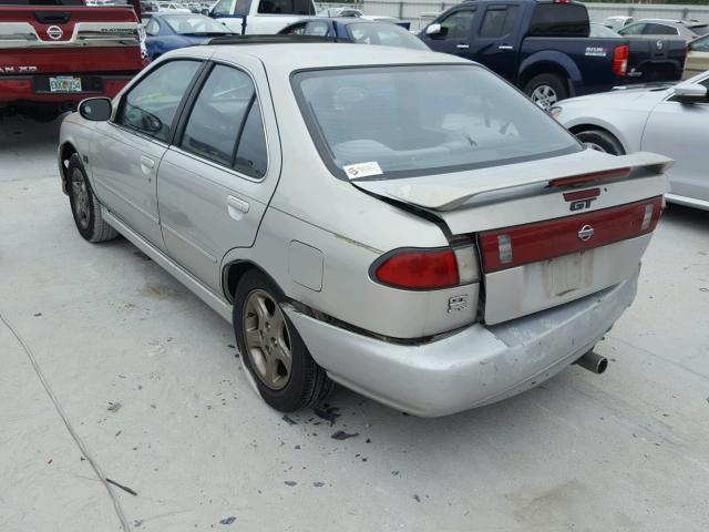 3N1BB41D8XL003563 - 1999 NISSAN SENTRA SE SILVER photo 3