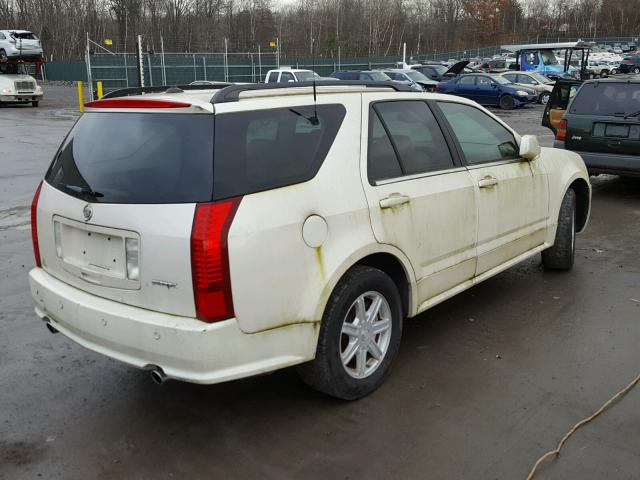 1GYDE637940131698 - 2004 CADILLAC SRX WHITE photo 4