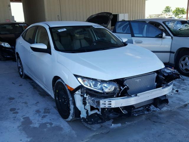 19XFC2F51HE055558 - 2017 HONDA CIVIC LX WHITE photo 1