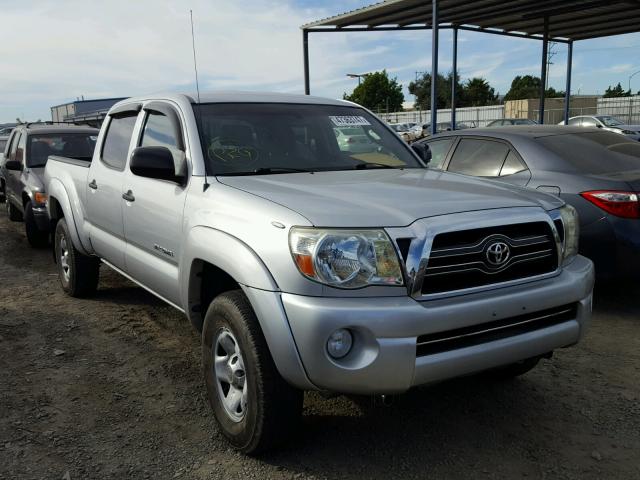 5TEMU52N87Z379478 - 2007 TOYOTA TACOMA DOU SILVER photo 1