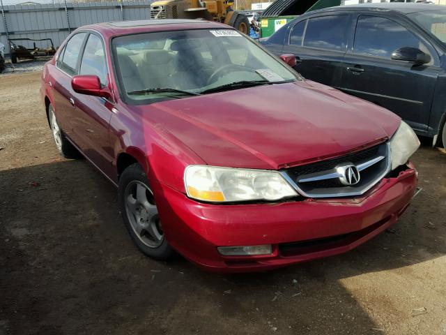 19UUA56633A021027 - 2003 ACURA 3.2TL MAROON photo 1