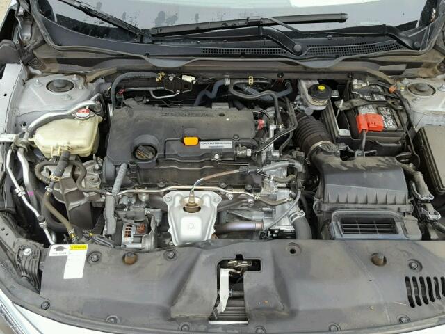 2HGFC2F57GH515990 - 2016 HONDA CIVIC LX SILVER photo 7