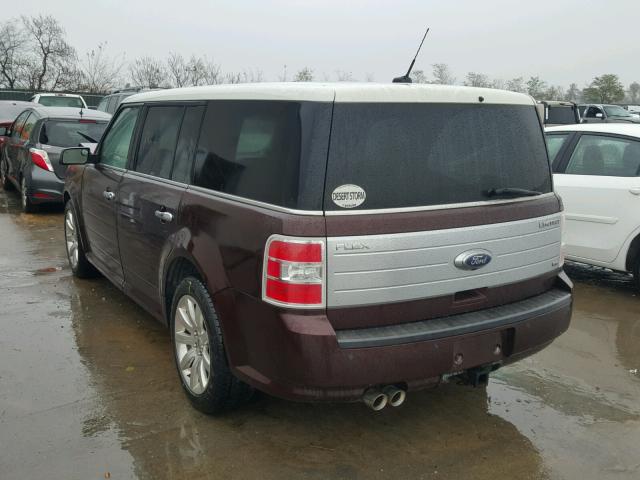 2FMEK63CX9BA02144 - 2009 FORD FLEX LIMIT BROWN photo 3