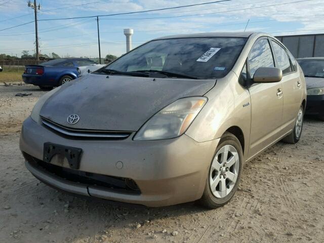 JTDKB20U487744186 - 2008 TOYOTA PRIUS BEIGE photo 2